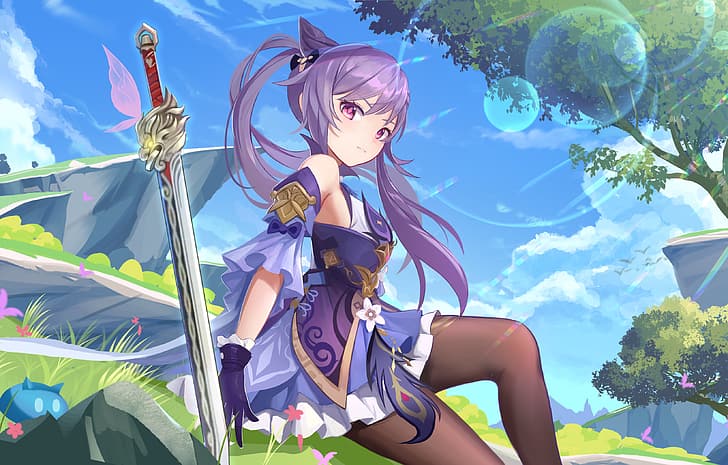 Ex-PlayStation Boss Says Japan "Can't Replicate" Genshin Impact’s Development Model 1 anime girls sword keqing genshin impact genshin impact anime hd wallpaper preview