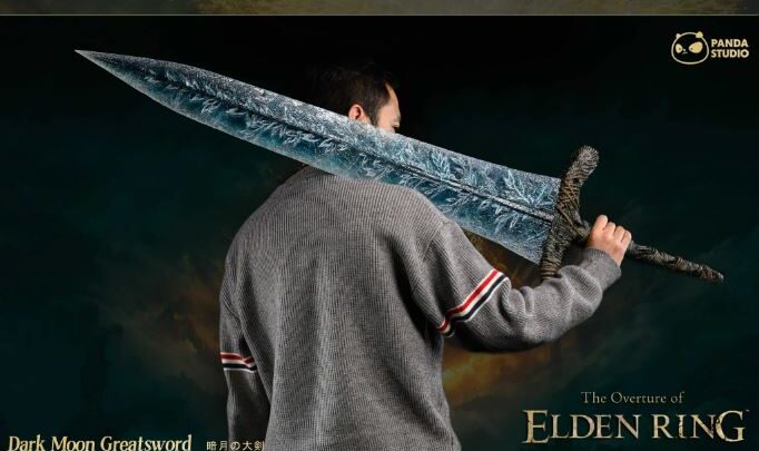 You Can Now Own an Elden Ring’s Dark Moon Greatsword Replica, Available at $459