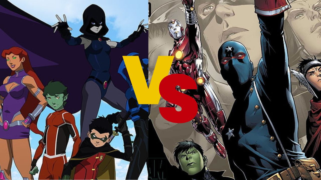 The Teen Titans Vs. The Young Avengers - Who Wins? - TheDashDouble