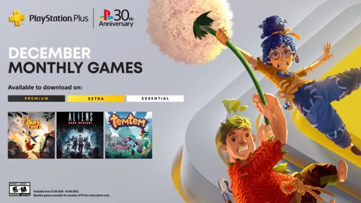 PlayStation Plus December Lineup: Co-op Adventures, Alien Battles, and Epic Tamers Await!
