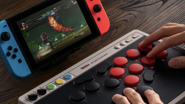8BitDo’s New Switch Arcade Controller Is Flat, Fierce, and Finally Here