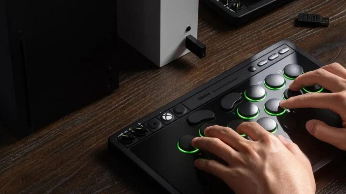 8BitDo Unveils Paper Thin Xbox Arcade Controller With All-Button Layout and Pro-Level Precision 8BitDo Unveils Paper Thin Xbox Arcade Controller With All-Button Layout and Pro-Level Precision
