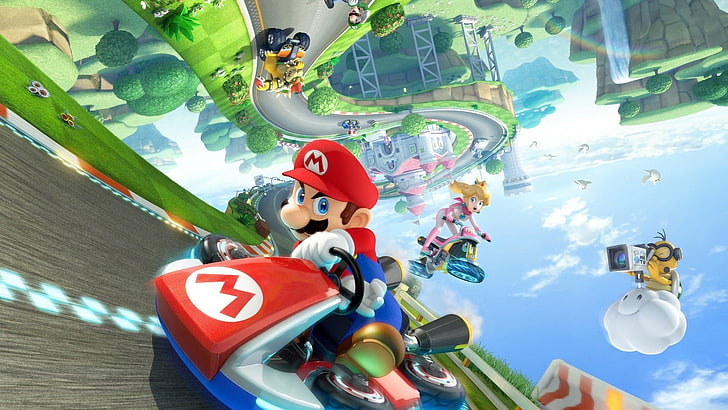 Mario Kart 8 Deluxe Version 3.0.4 Update Brings Bug Fixes, Music Park Shenanigans, and More 1 kart super mario princess peach bowser