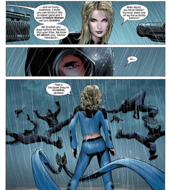 Invisible Woman: What Nobody Knew About the Fantastic Four's Sue Storm 2 sue storm forming force field