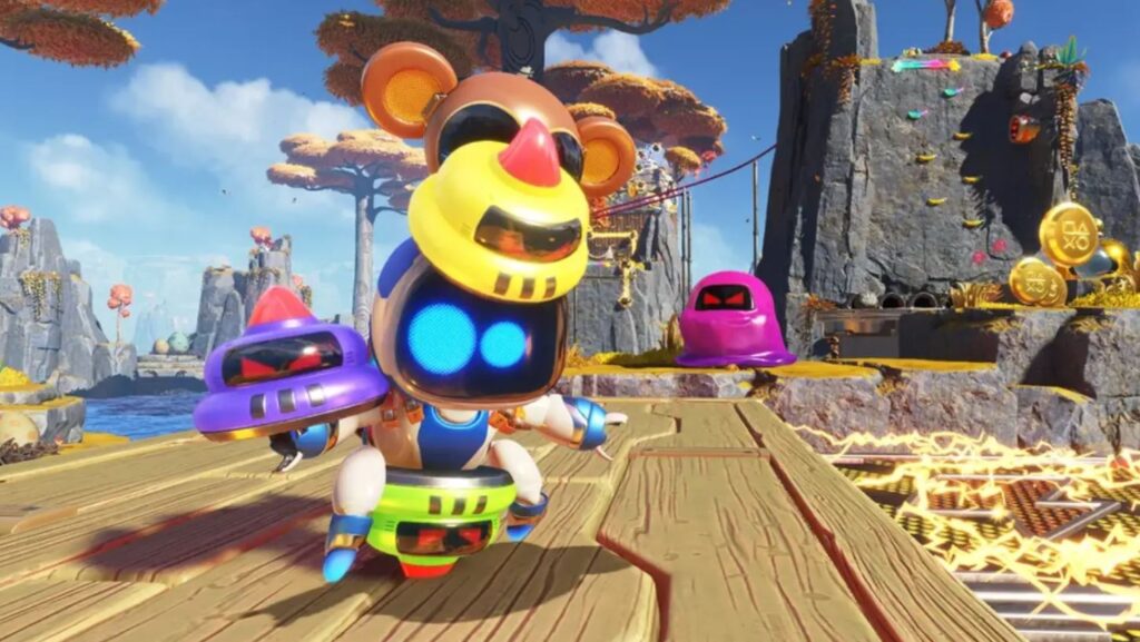 Astro Bot Just Got Bigger – New Bots and Levels Drop for Free on PS5 2 Astro Bot screenshot showing new ice level from July 2025 update