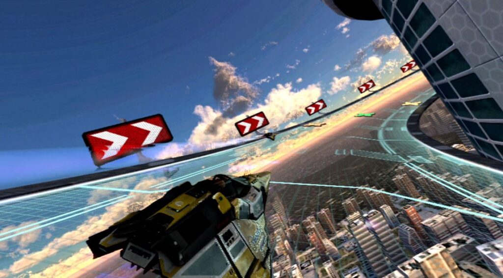 Xbox Store Just Got Duped: Anti-Gravity Racing Is Literally WipEout in Disguise 1 WipEout PS1 gameplay comparison with Anti-Gravity Racing on Xbox