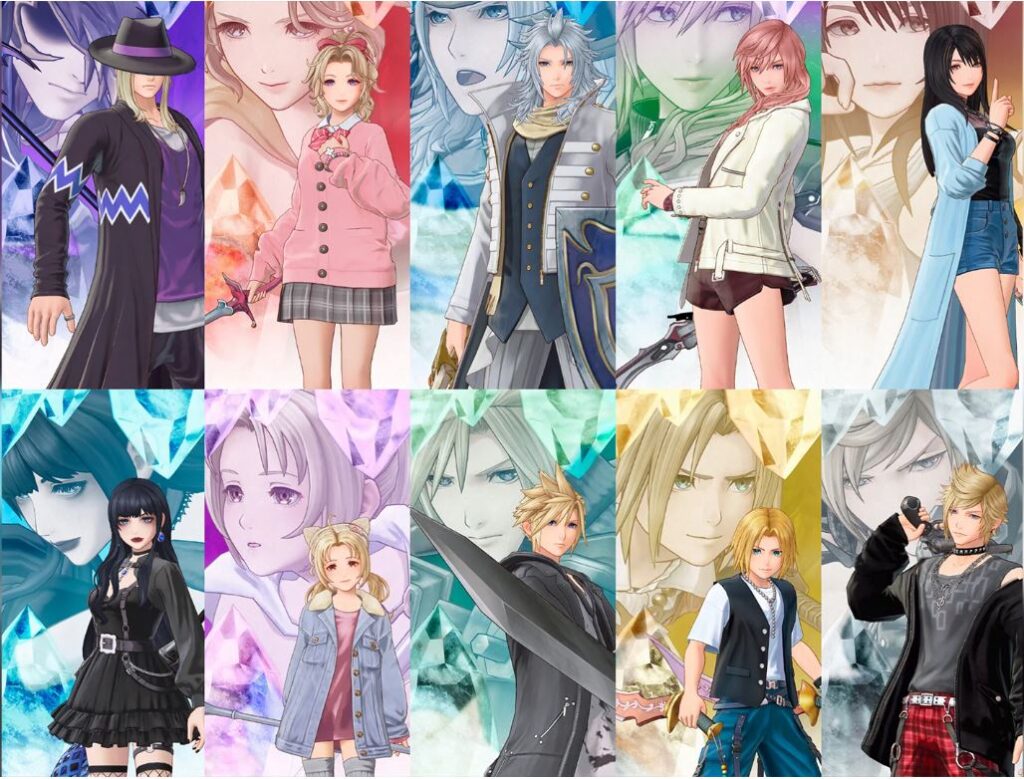 Square Enix Drops Dissidia Duellum Final Fantasy: 3v3 Chaos Kicks Off in Modern Tokyo on Mobile 1 Dissidia Duellum Final Fantasy