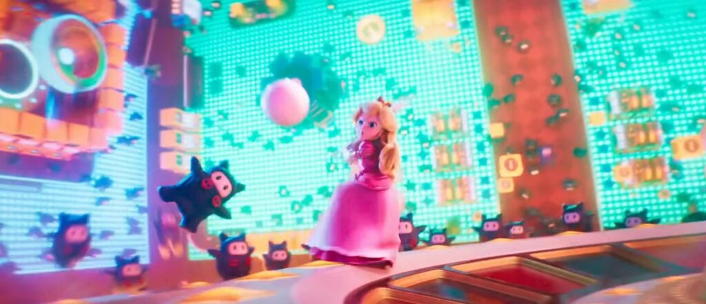 princess peach new super mario movie
