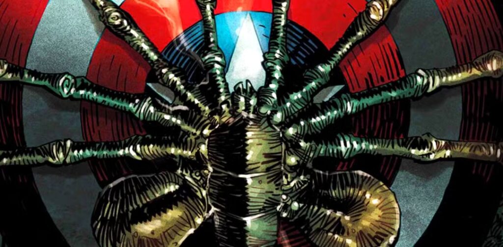 Alien vs captain america