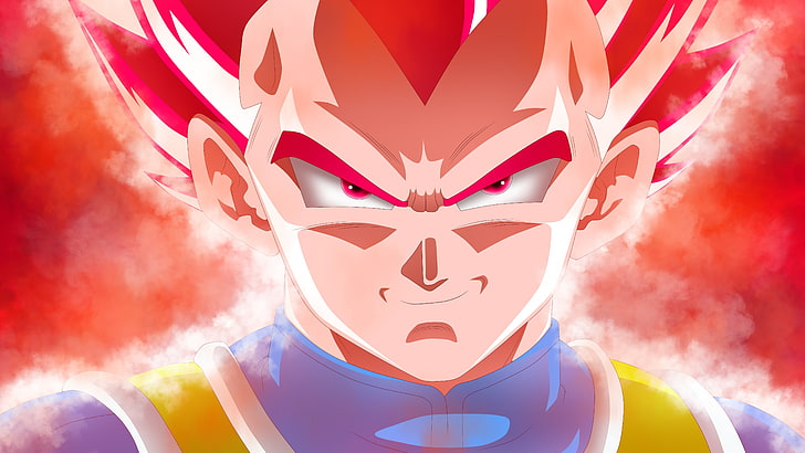 dragon ball super super saiyan god vegeta