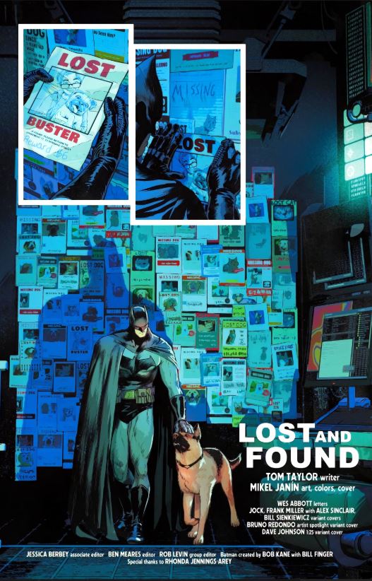 Detective Comics #1100: The 2025 Batman Milestone Every True Fan Must Read 3 lost but found