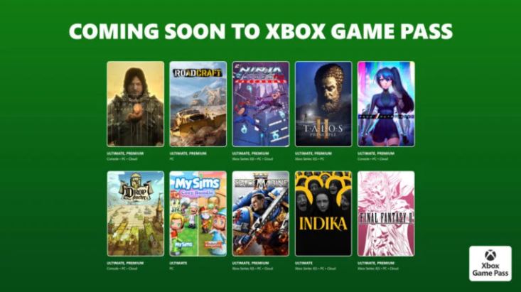 Microsoft has confirmed that Death Stranding Director’s Cut, Warhammer 40,000: Space Marine 2, and seven other major games will join Xbox Game Pass from 21 January through early February 2026