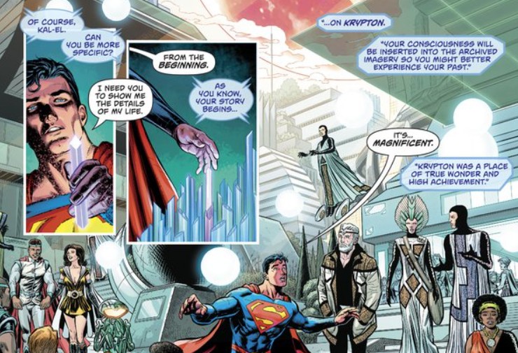 How Kryptonian Crystal Technology Gives Superman an Edge Over Orion 1 kryptonian tech