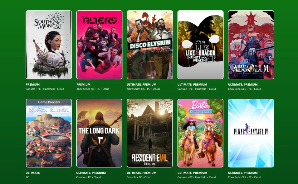 March 2026 Xbox Game Pass Update: Like a Dragon: Infinite Wealth, Disco Elysium, Resident Evil 7, and More Join the Lineup