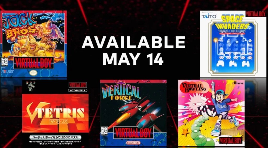 Nintendo Switch Online Adds Five More Virtual Boy Games, Now Covers Most of Console’s Library