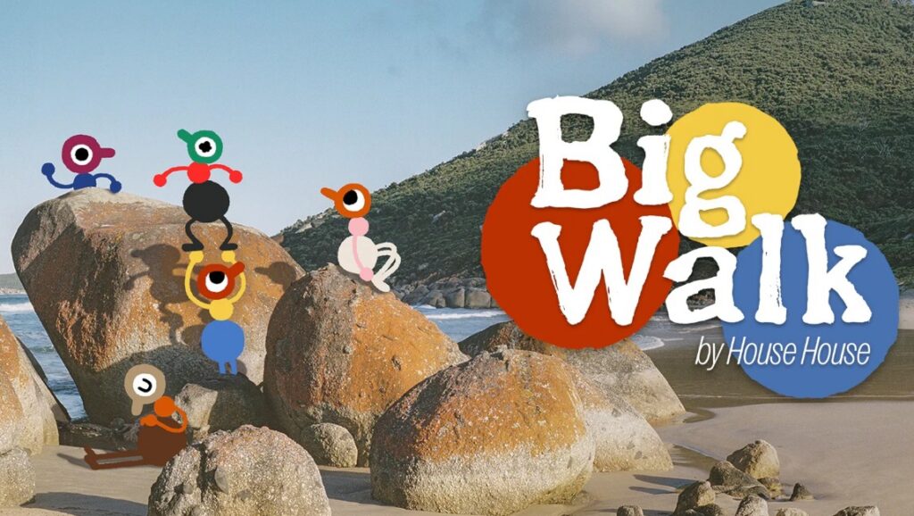 Big walk by house