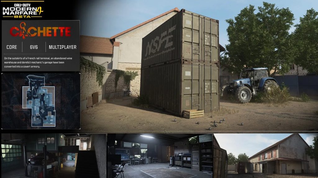 Cachette modern warfare